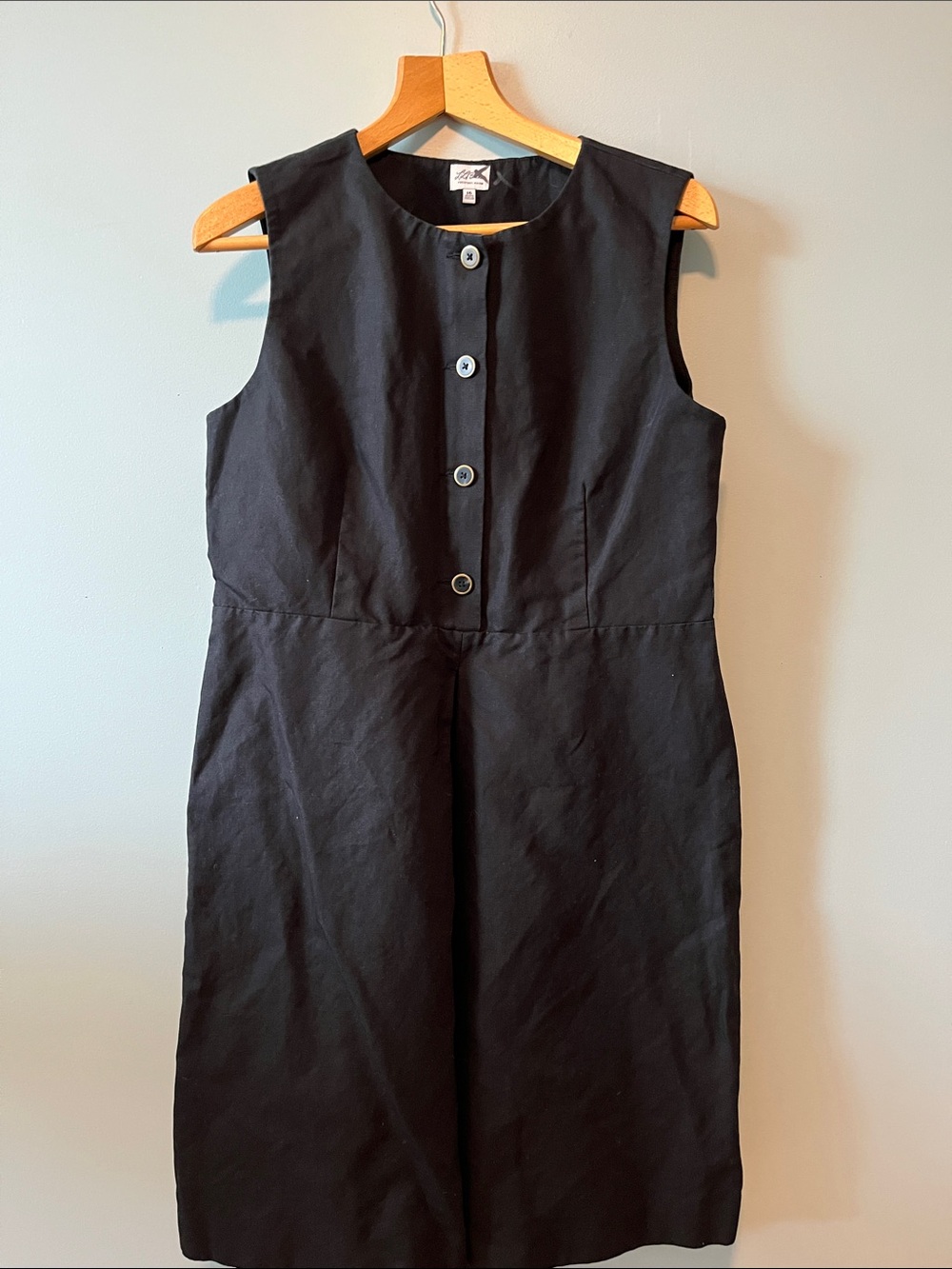 Vintage L.L. Bean twill dress.              16*